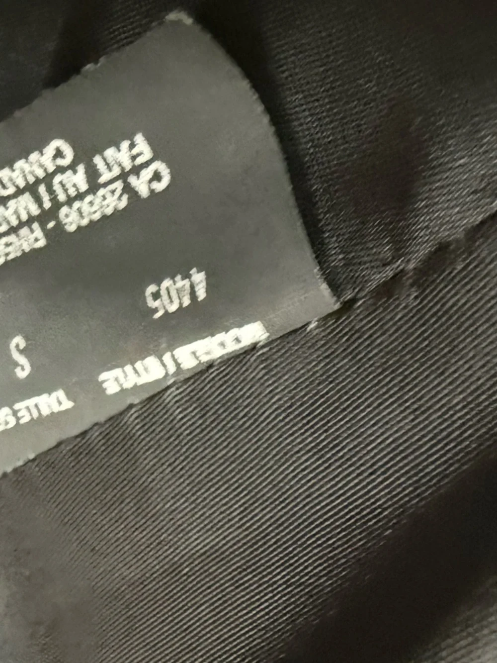 Attitude PEGABO Black Leather Jacket - P/S - Picture 5 of 6